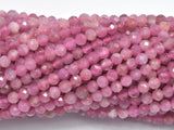 Pink Tourmaline Beads, 3mm Micro Faceted-Gems: Round & Faceted-BeadBeyond