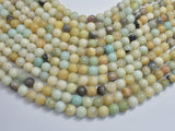 Amazonite Beads, 8mm, Round Beads-BeadBeyond