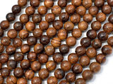 Black Rosewood Beads, 6mm Round Beads, 26 Inch-Wood-BeadBeyond