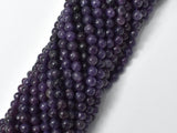 Lepidolite Beads, 4mm Round Beads-Gems: Round & Faceted-BeadBeyond