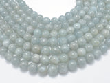 Genuine Aquamarine Beads, Round, 11mm-12mm-Gems: Round & Faceted-BeadBeyond