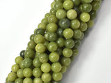 Canadian Jade Beads, 8mm Round Beads-Gems: Round & Faceted-BeadBeyond