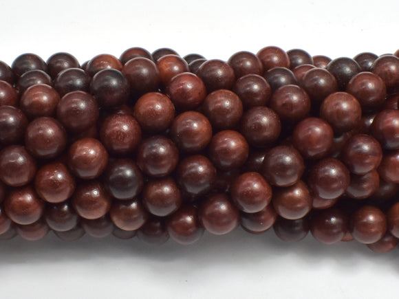 Rosewood Beads, 8mm Round Beads-Wood-BeadBeyond