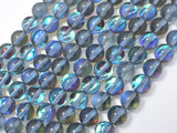 Mystic Aura Quartz-Gray, 8mm (8.5mm) Round-Gems: Round & Faceted-BeadBeyond