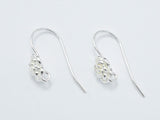 2pcs 925 Sterling Silver Earwire, Earring Hook, Fishhook-Metal Findings & Charms-BeadBeyond