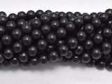 Genuine Shungite Beads, 8mm Round-Gems: Round & Faceted-BeadBeyond