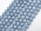 Jade Beads, Gray, Faceted Round, 8mm-Gems: Round & Faceted-BeadBeyond