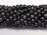 Indigo Gabbro 6mm Round Beads, 15 Inch-BeadBeyond