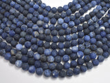 Matte Sodalite Beads, Round, 10mm-BeadBeyond