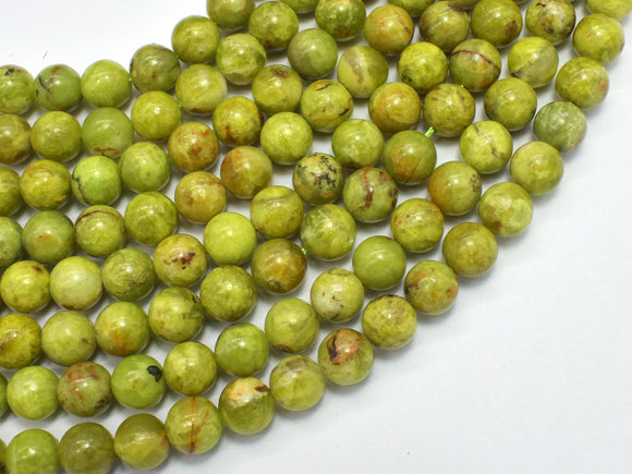 Green Opal 8mm Round Beads, 15.5 Inch-BeadBeyond