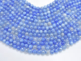 Mystic Coated Fire Agate- Blue, 8mm Faceted-BeadBeyond