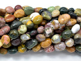 Ocean Jasper, Approx 6x8mm Nugget Beads-Gems: Nugget,Chips,Drop-BeadBeyond