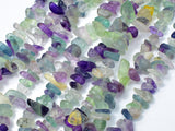 Fluorite Beads, Rainbow Fluorite, 4-10mm Chips Beads-BeadBeyond