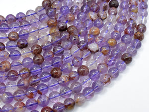 Super Seven Beads, Cacoxenite Amethyst, 6mm Round-Gems: Round & Faceted-BeadBeyond