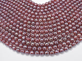 Mystic Coated Carnelian Beads, 8mm Faceted Round Beads, AB Coated-Gems: Round & Faceted-BeadBeyond