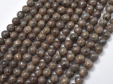 Chocolate Labradorite Beads, 6mm (6.4mm)-Gems: Round & Faceted-BeadBeyond