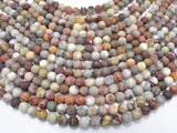 Matte Mexican Crazy Lace Agate Beads, 6mm Round Beads-Gems: Round & Faceted-BeadBeyond