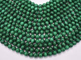Natural Malachite, 10mm Round Beads-Gems: Round & Faceted-BeadBeyond
