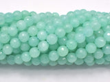 Jade Beads, Light Green, 6mm Faceted Round-Gems: Round & Faceted-BeadBeyond