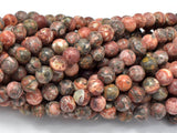 Leopard Skin Jasper, 6mm (6.5mm) Round Beads-Gems: Round & Faceted-BeadBeyond