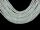 White Moonstone Beads, Round, 4mm-Gems: Round & Faceted-BeadBeyond