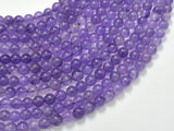 Amethyst, 6mm (6.4mm) Round-BeadBeyond