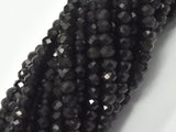 Rainbow Obsidian Beads, 2x2.8mm Micro Faceted Rondelle-Gems:Assorted Shape-BeadBeyond