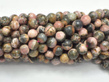 Rhodochrosite, 8mm, Round, 15 Inch-BeadBeyond