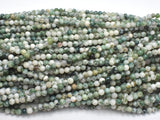 Tree Agate Beads, 4mm Round Beads-BeadBeyond