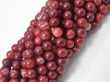 Red Fire Agate, 6mm Round Beads-Gems: Round & Faceted-BeadBeyond