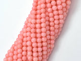 Pink Coral, Angel Skin Coral, 4mm (4.3mm) Round-Gems: Round & Faceted-BeadBeyond