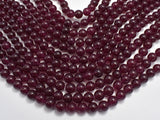 Jade Beads, Ruby, 8mm Round Beads-Gems: Round & Faceted-BeadBeyond