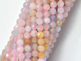 Beryl Beads, Aquamarine, Morganite, Heliodor, 3mm Micro Faceted Round-Gems: Round & Faceted-BeadBeyond