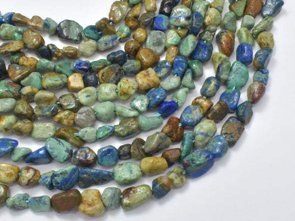 Natural Azurite, 5x7mm Nugget Beads, 15.5 Inch-Gems: Nugget,Chips,Drop-BeadBeyond
