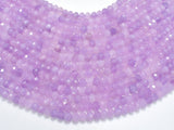 Lavender Amethyst, Lavender Jade, 4x6mm Faceted Rondelle-Gems:Assorted Shape-BeadBeyond