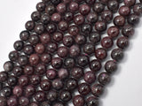 Red Garnet Beads, 7mm Round-Gems: Round & Faceted-BeadBeyond