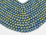 Druzy Agate Beads, Blue Geode Beads, Approx 8 mm(8.4mm) Round-Agate: Round & Faceted-BeadBeyond