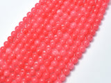 Jade Beads - Pink, 6mm Round-BeadBeyond