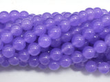 Jade - Purple, 8mm, Round-BeadBeyond