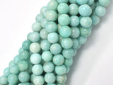 Russian Amazonite Beads, 8mm Round Beads-Gems: Round & Faceted-BeadBeyond