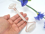 Face Roller-Clear Quartz, Face and Eye Roller, Face Beauty Massager-Gems:Assorted Shape-BeadBeyond