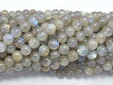 Labradorite Beads, 6mm (6.7mm) Round-Gems: Round & Faceted-BeadBeyond