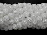 Crackle Clear Quartz Beads, 8mmRound Beads-Gems: Round & Faceted-BeadBeyond