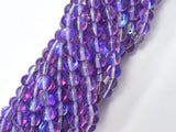 Mystic Aura Quartz - Purple, 6mm (6.5mm)-BeadBeyond
