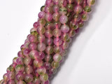 Jade-Fuchsia Green White 8mm Round-BeadBeyond