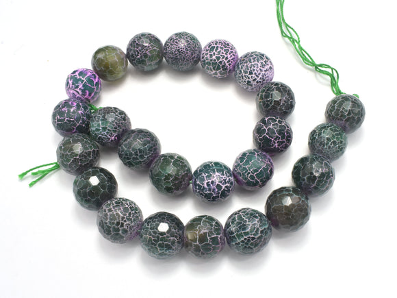 AGATE BEADS, 16MM FACETED ROUND-Agate: Round & Faceted-BeadBeyond