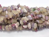 Pink Tourmaline, 7-10mm, Chips, 32 Inch-BeadBeyond