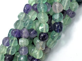 Fluorite Beads, Approx 8x10mm Nugget Beads, 15.5 Inch-Gems: Nugget,Chips,Drop-BeadBeyond