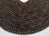 Smoky Quartz Beads, 6 mm Faceted Round Beads-Gems: Round & Faceted-BeadBeyond