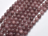 Jade Beads-Coffee, 8mm Round-Gems: Round & Faceted-BeadBeyond